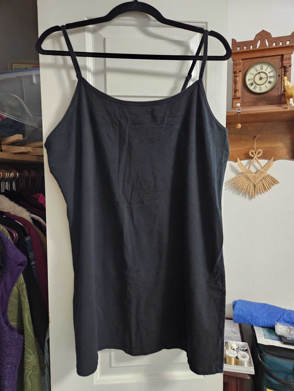 torrid Black Spaghetti Strap Cami
